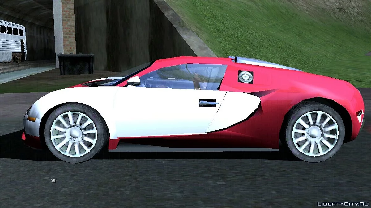 Bugatti Veyron (SA стиль) / GTA San Andreas (iOS, Android)