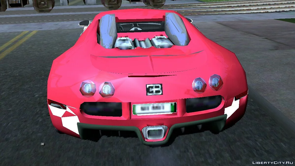 Bugatti Veyron (SA стиль) / GTA San Andreas (iOS, Android)