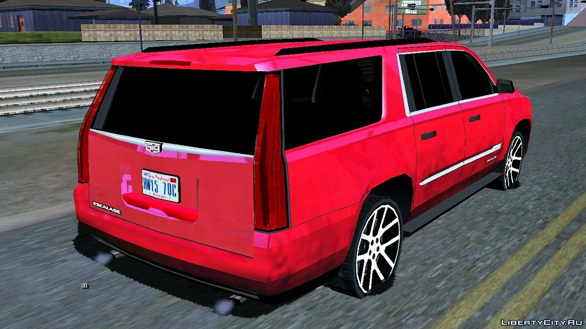 Cadillac Escalade 2016 lowpoly v3.0 / GTA San Andreas (iOS, Android)