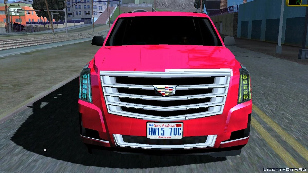 Cadillac Escalade 2016 lowpoly v3.0 / GTA San Andreas (iOS, Android)
