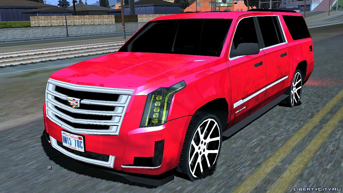 Скачать Cadillac Escalade 2016 lowpoly v3.0 для GTA San Andreas (iOS,  Android)