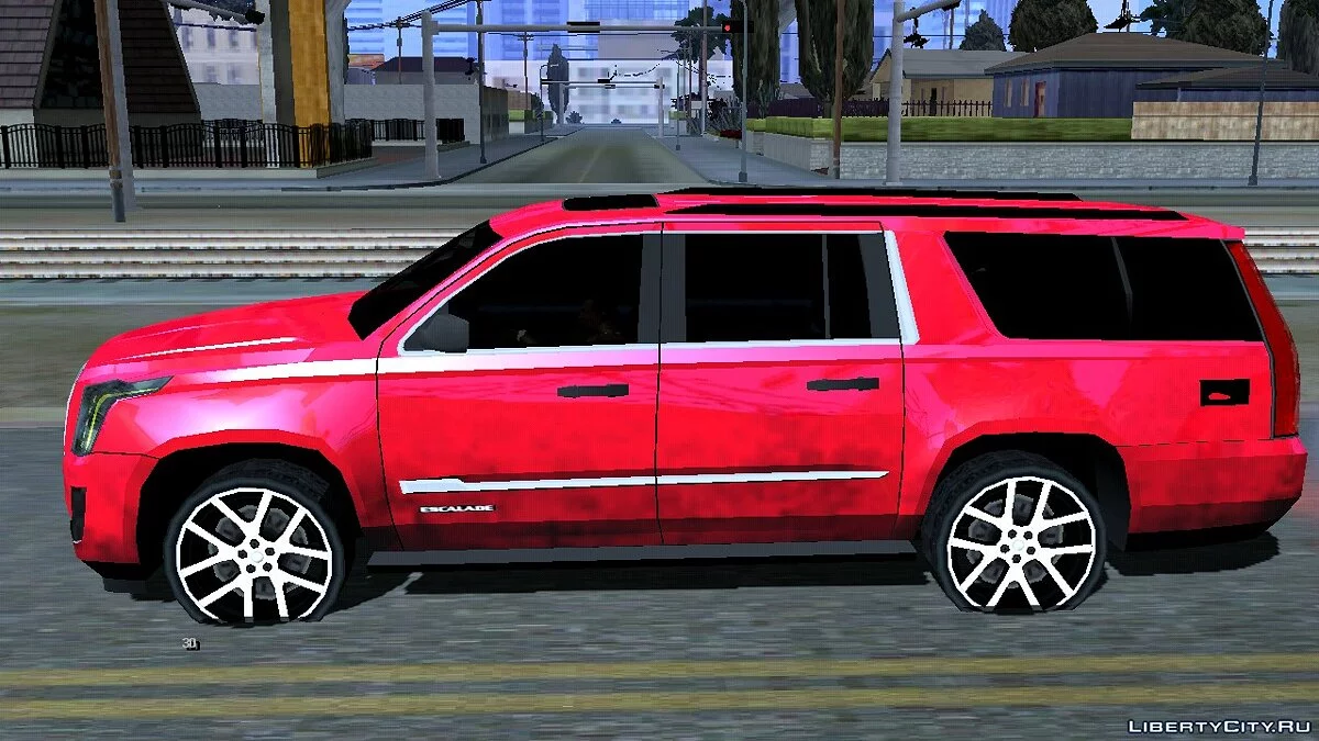 Cadillac Escalade 2016 lowpoly v3.0 / GTA San Andreas (iOS, Android)