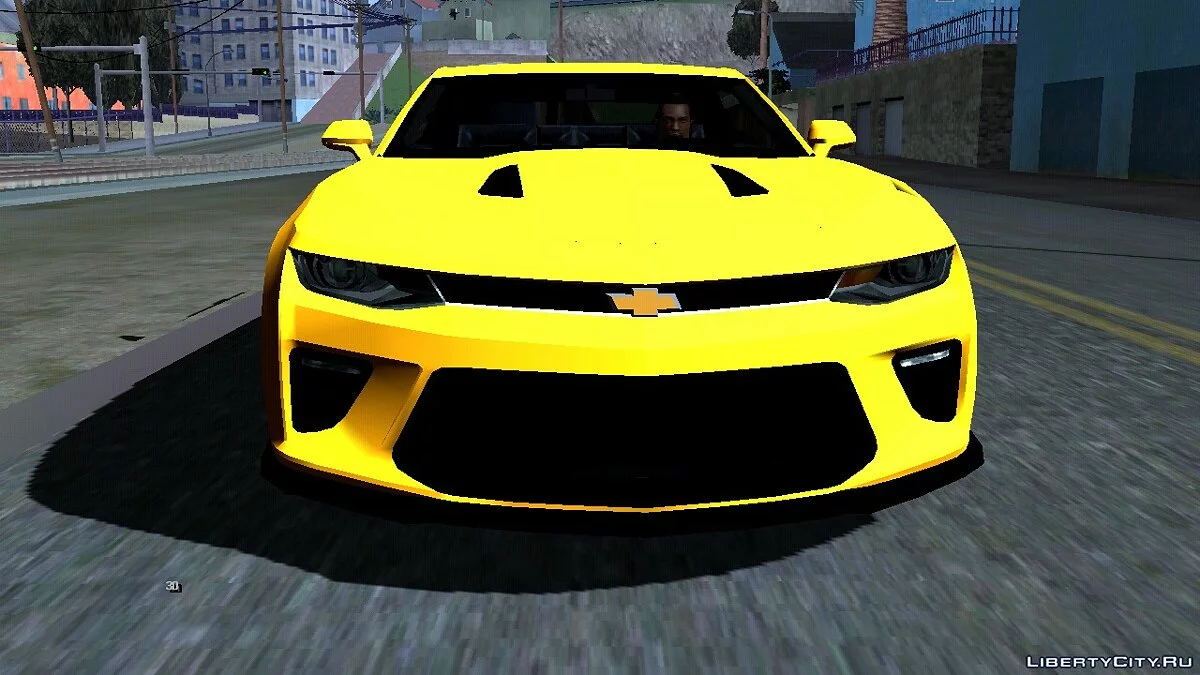 Chevrolet Camaro SS 2017 (Стиль SA) / GTA San Andreas (iOS, Android)