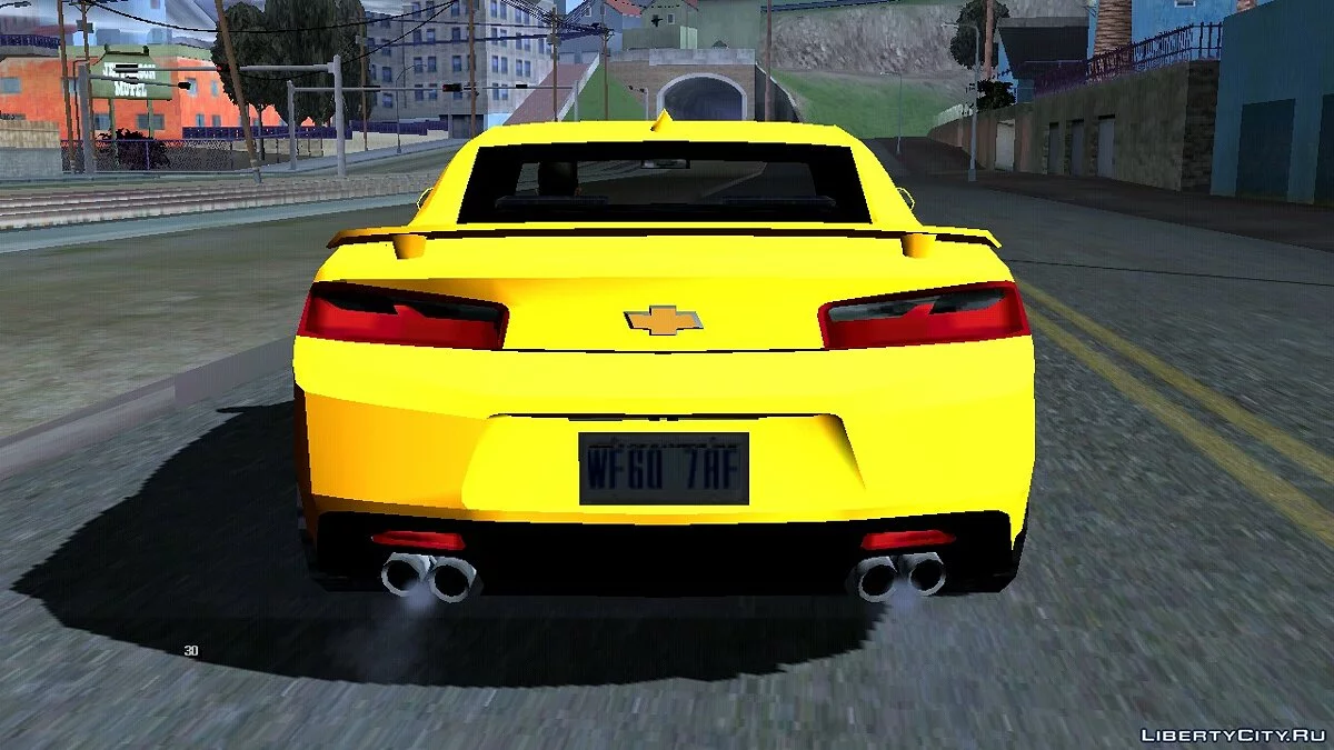 Chevrolet Camaro SS 2017 (Стиль SA) / GTA San Andreas (iOS, Android)