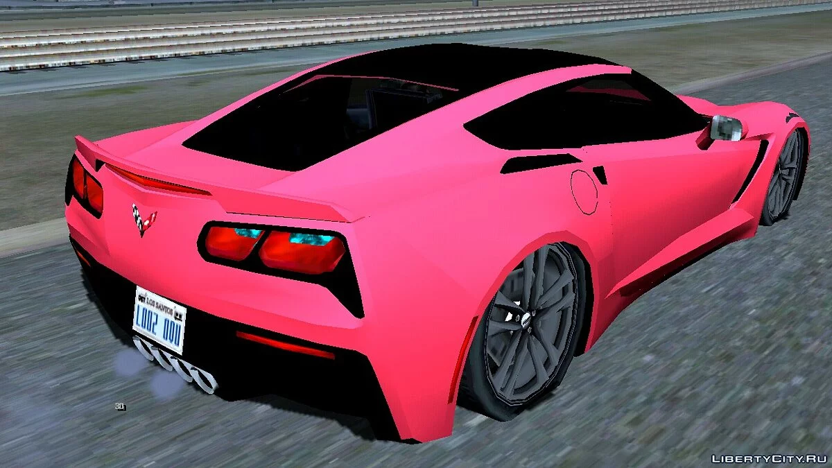 Chevrolet Corvette C7 Stingray SA Style / GTA San Andreas (iOS, Android)
