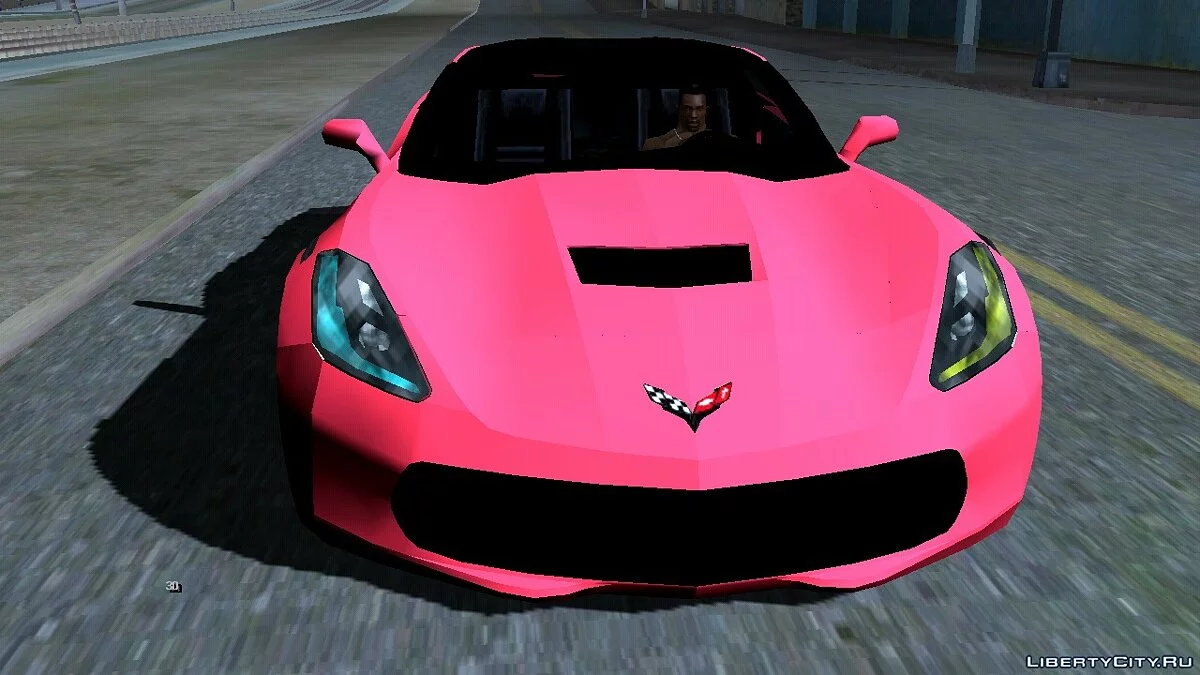 Chevrolet Corvette C7 Stingray SA Style / GTA San Andreas (iOS, Android)