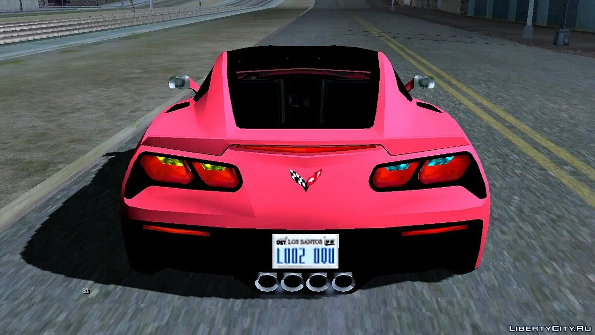 Chevrolet Corvette C7 Stingray SA Style / GTA San Andreas (iOS, Android)
