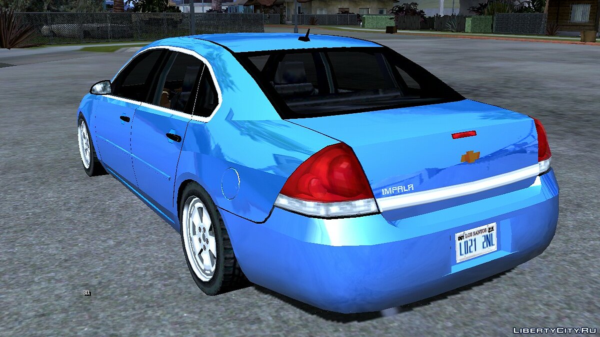 Chevrolet Impala 2007 Lowpoly для GTA San Andreas (iOS, Android) - Картинка #2