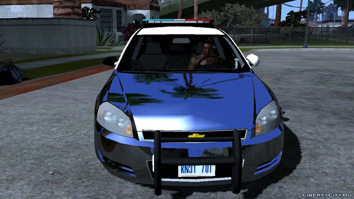Chevrolet Impala 2007 LSPD (SA стиль) для GTA San Andreas (iOS, Android) - Картинка #4