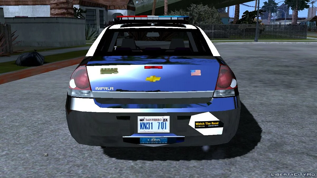 Chevrolet Impala 2007 LSPD (SA стиль) / GTA San Andreas (iOS, Android)