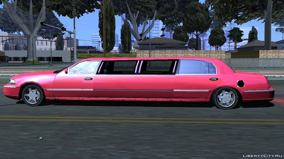 Limousine Lincoln Town Car Lowpoly / GTA San Andreas (iOS, Android)