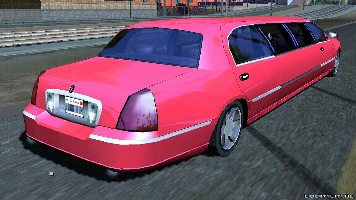 Limousine Lincoln Town Car Lowpoly / GTA San Andreas (iOS, Android)