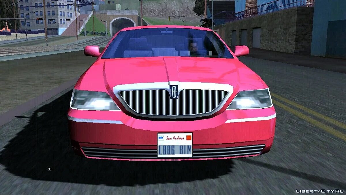 Limousine Lincoln Town Car Lowpoly / GTA San Andreas (iOS, Android)