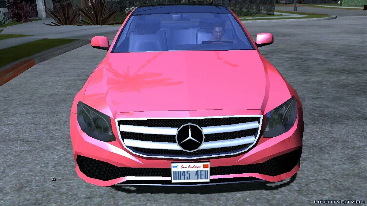 Mercedes-Benz E Class 2017 Lowpoly / GTA San Andreas (iOS, Android)