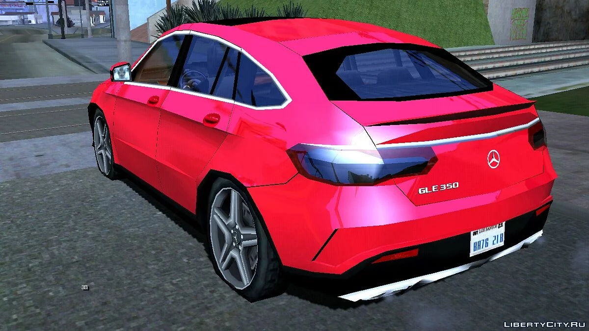Mercedes Benz GLE 350 Coupe Lowpoly / GTA San Andreas (iOS, Android)