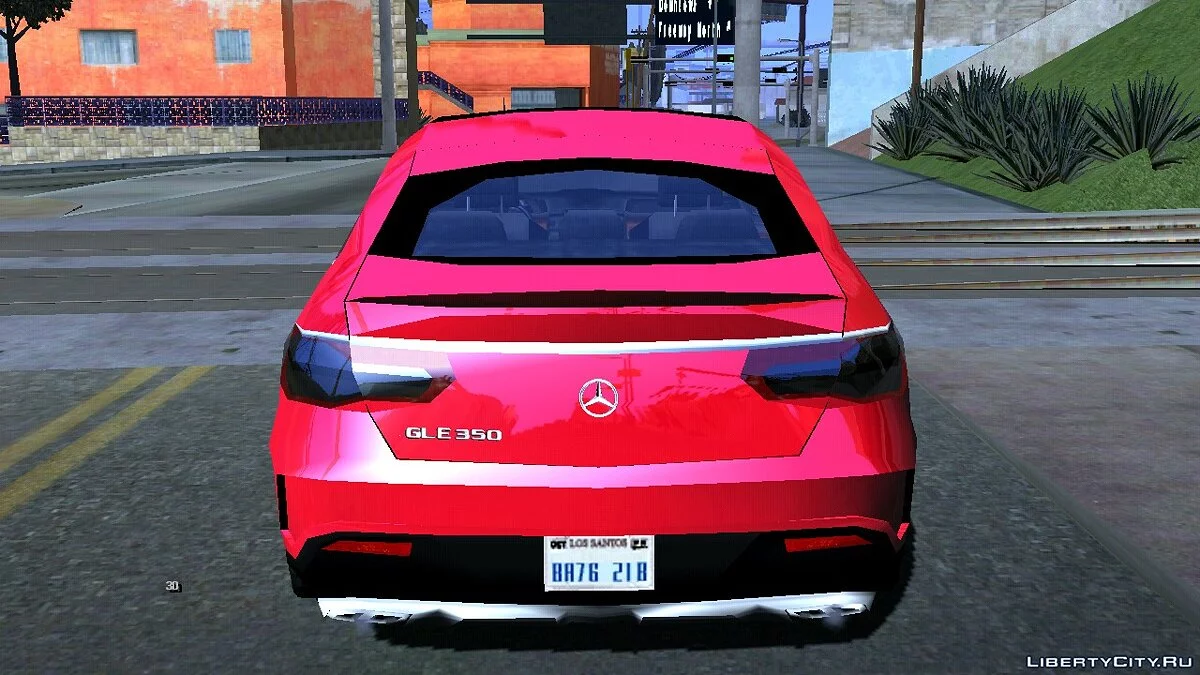 Mercedes Benz GLE 350 Coupe Lowpoly / GTA San Andreas (iOS, Android)