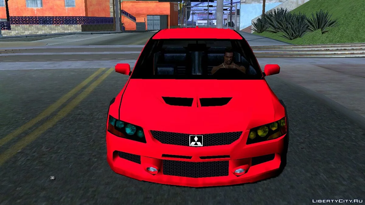 Mitsubishi Lancer Evolution IX (SA стиль) / GTA San Andreas (iOS, Android)