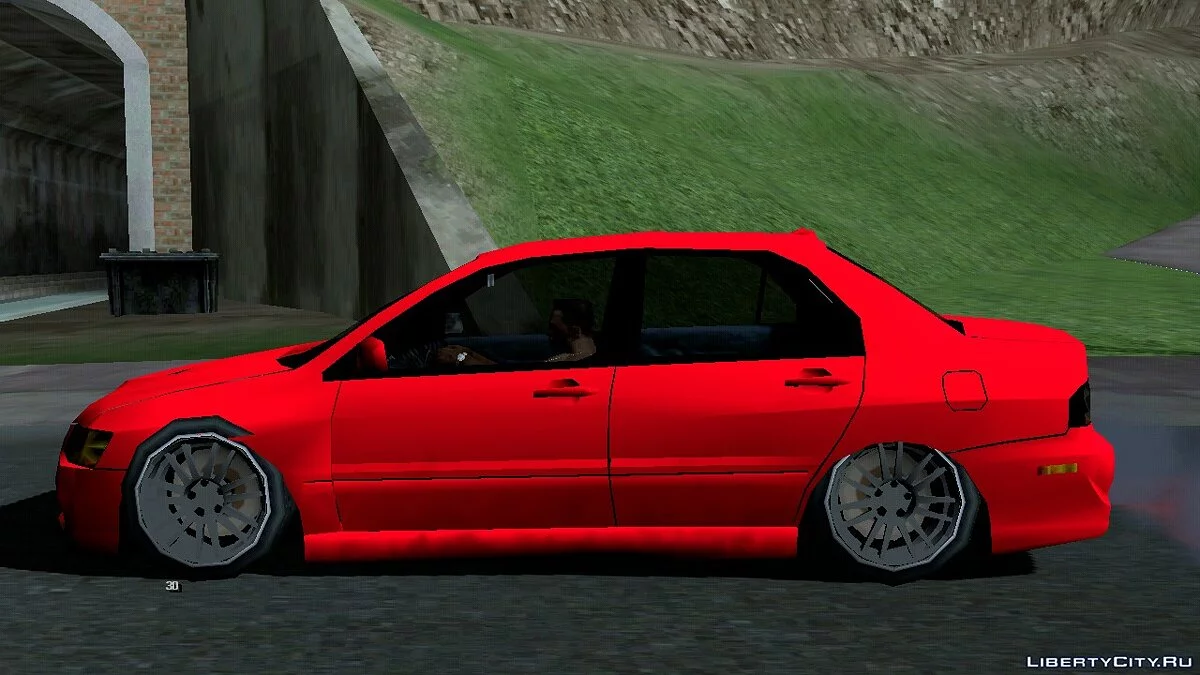 Mitsubishi Lancer Evolution IX (SA стиль) / GTA San Andreas (iOS, Android)