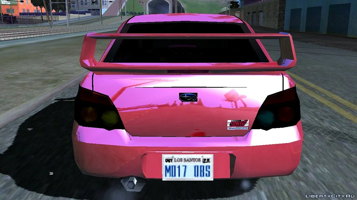 Subaru Impreza WRX STI 2007 (Стиль SA) / GTA San Andreas (iOS, Android)