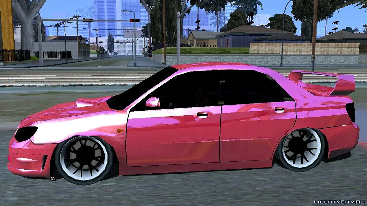Subaru Impreza WRX STI 2007 (Стиль SA) / GTA San Andreas (iOS, Android)