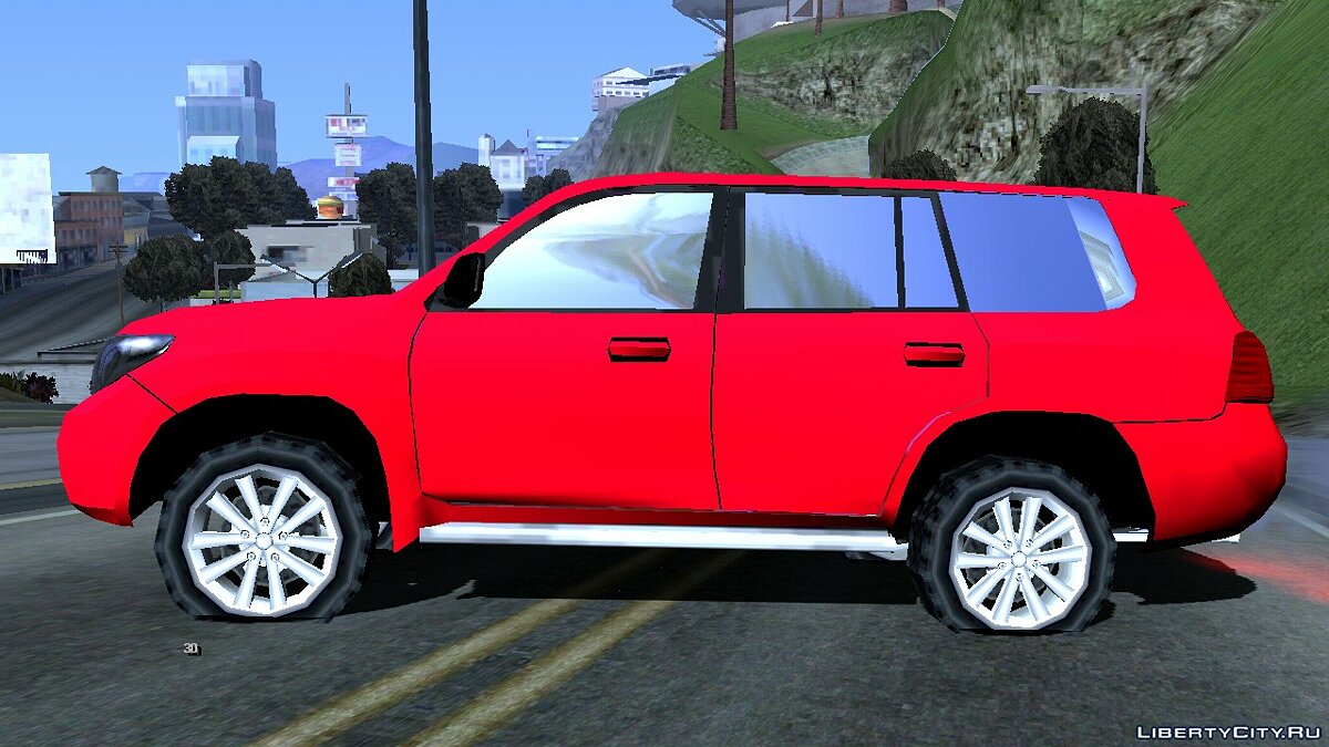 Toyota Land Cruiser 2011 Lowpoly для GTA San Andreas (iOS, Android) - Картинка #3