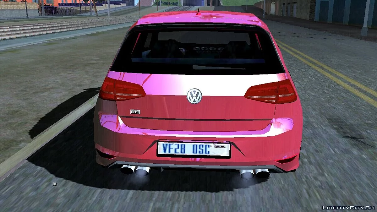 Volkswagen Golf 2014 (Стиль SA) / GTA San Andreas (iOS, Android)