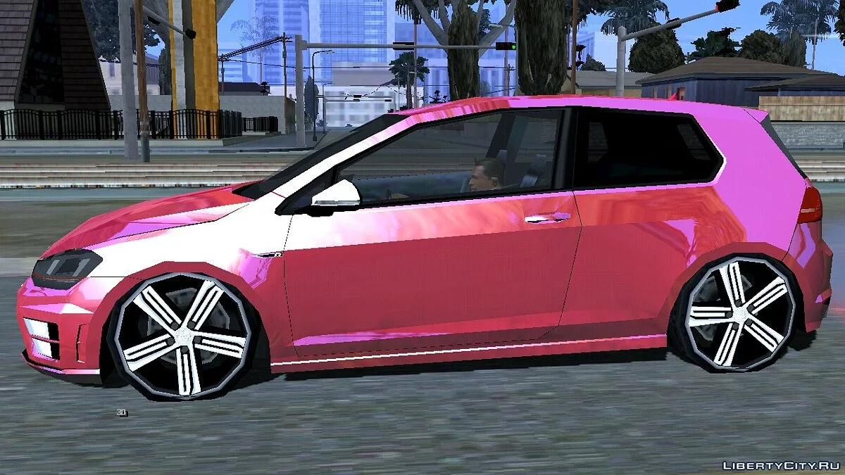 Volkswagen Golf 2014 (Стиль SA) / GTA San Andreas (iOS, Android)