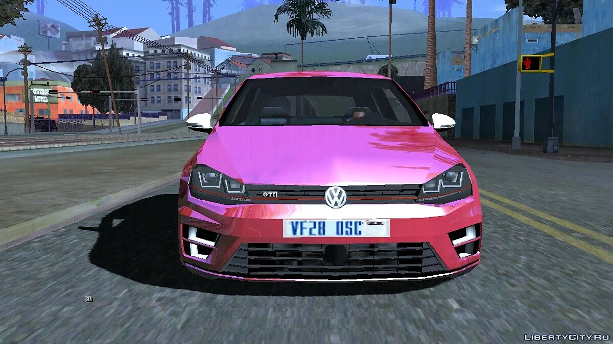 Volkswagen Golf 2014 (Стиль SA) / GTA San Andreas (iOS, Android)
