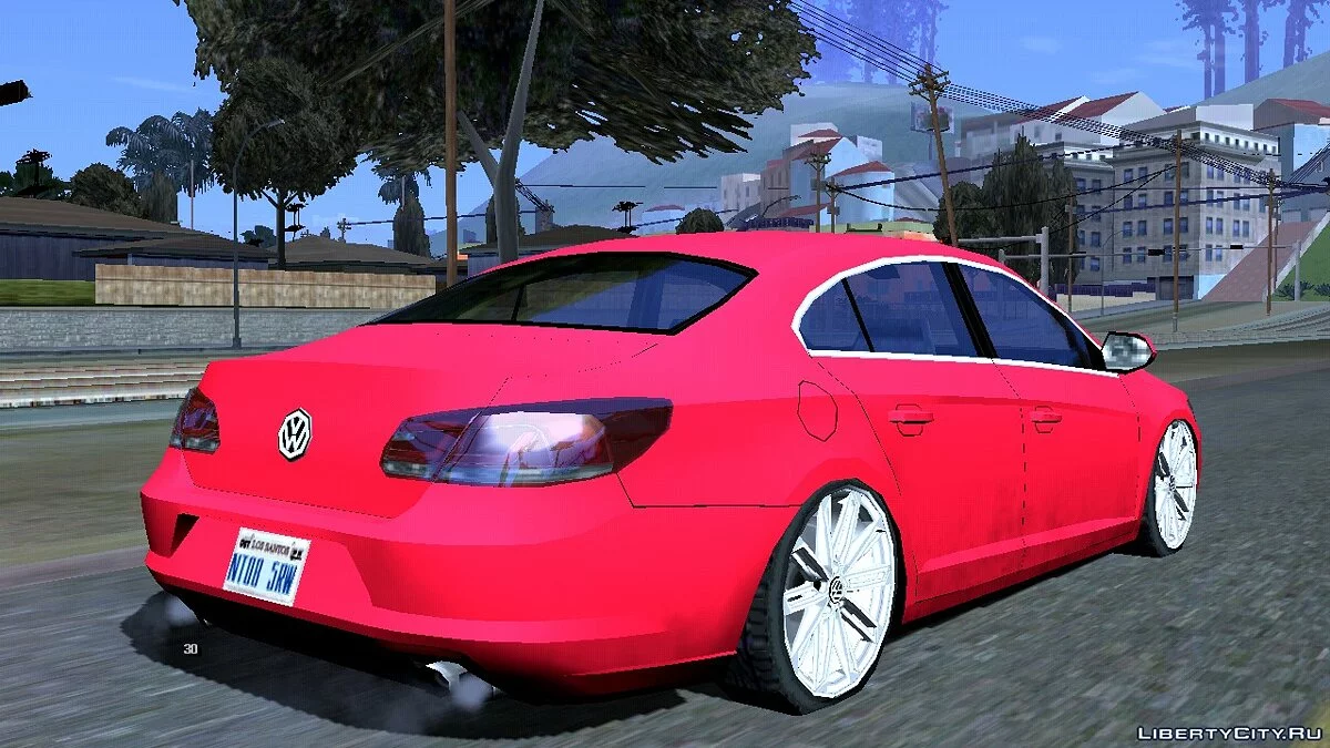 Volkswagen Passat CC 2010 Lowpoly / GTA San Andreas (iOS, Android)