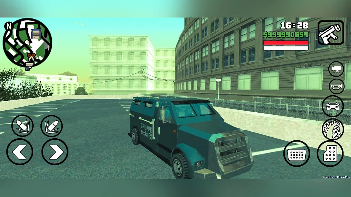 Securicar из GTA LCS  [SA Style] / GTA San Andreas (iOS, Android)