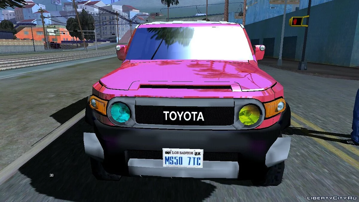 Toyota FJ SA Style Lowpoly / GTA San Andreas (iOS, Android)