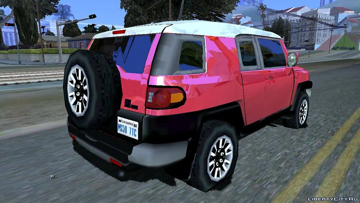 Toyota FJ SA Style Lowpoly / GTA San Andreas (iOS, Android)