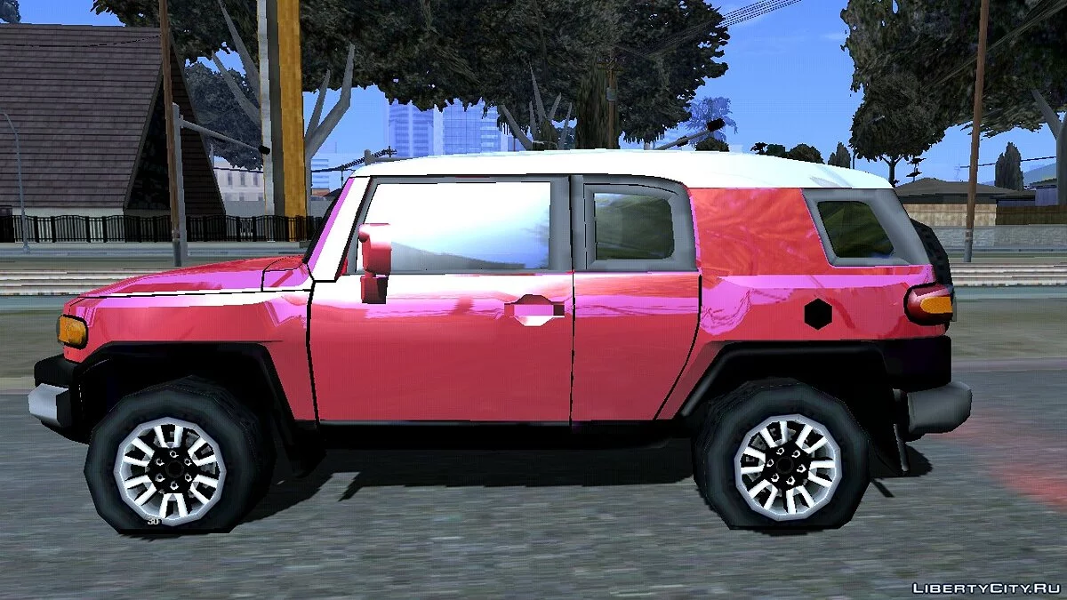 Toyota FJ SA Style Lowpoly / GTA San Andreas (iOS, Android)