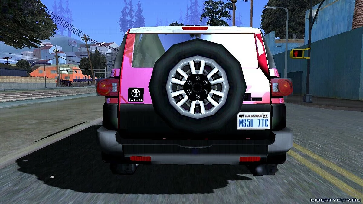 Toyota FJ SA Style Lowpoly / GTA San Andreas (iOS, Android)