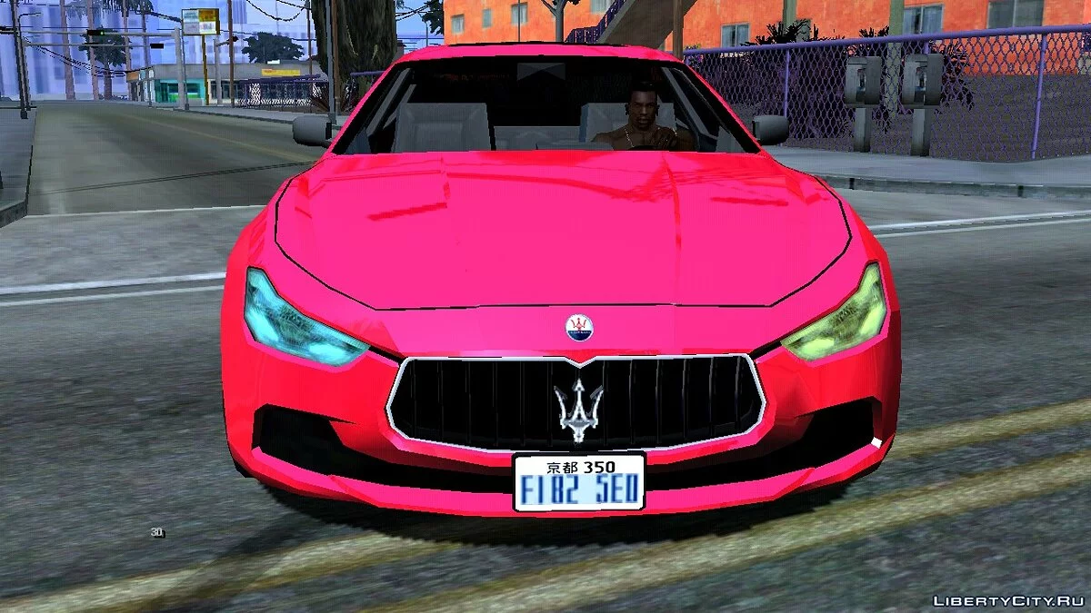 2014 Maserati Ghibli S Q4 (M157) Low Poly / GTA San Andreas (iOS, Android)