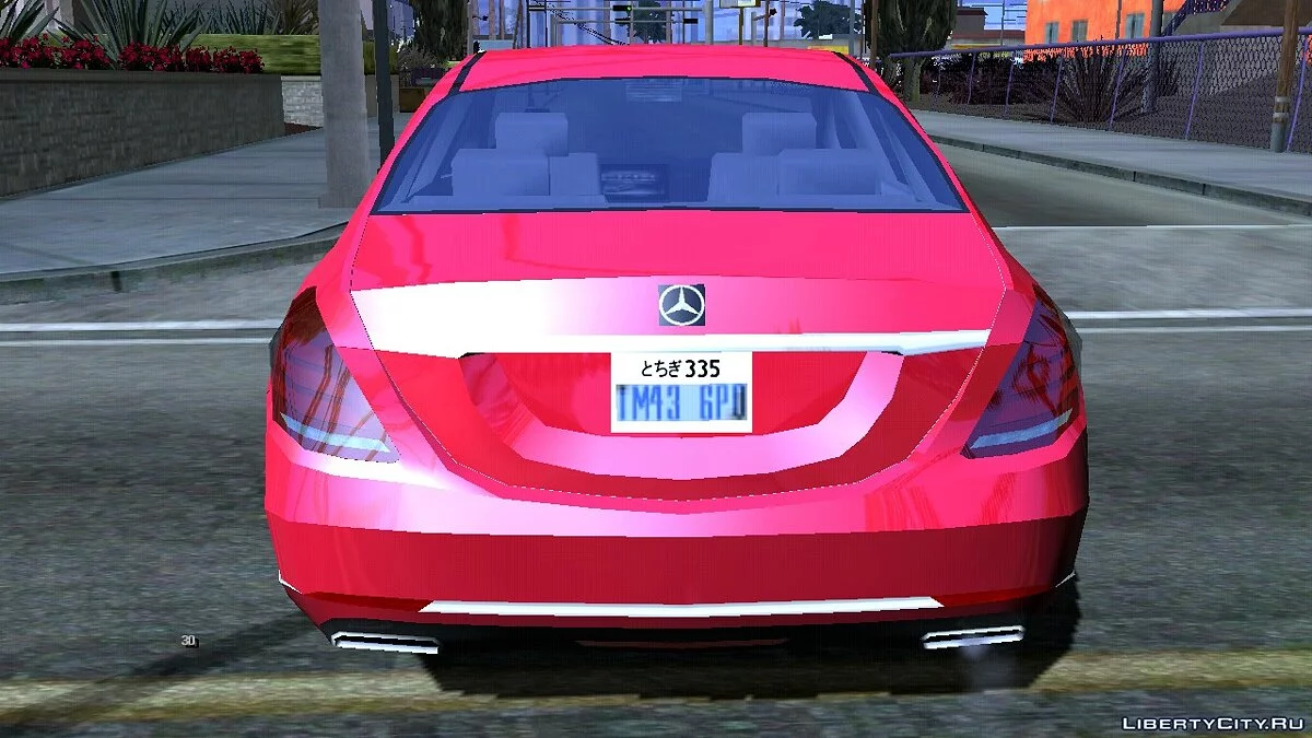 2014 Mercedes-Benz S350 BlueTec (SA Style) / GTA San Andreas (iOS, Android)