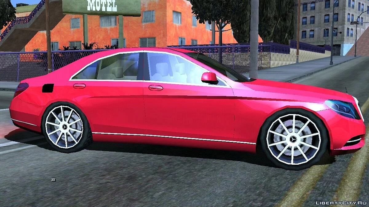2014 Mercedes-Benz S350 BlueTec (SA Style) / GTA San Andreas (iOS, Android)