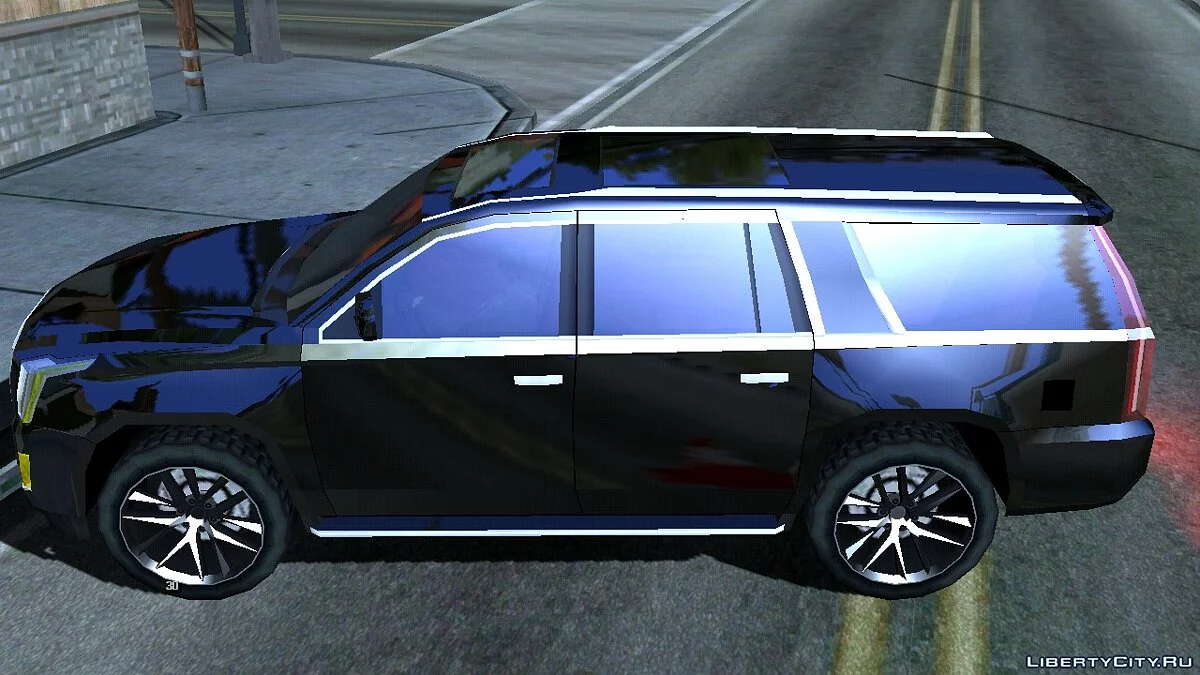 2017 Cadillac Escalade Luxury/Platinum (SA Style) / GTA San Andreas (iOS, Android)