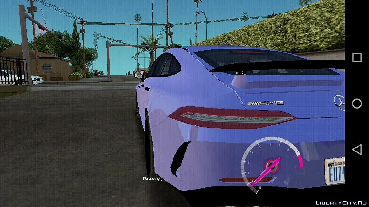 Mercedes-Benz AMG GT 63S Low-Poly / GTA San Andreas (iOS, Android)