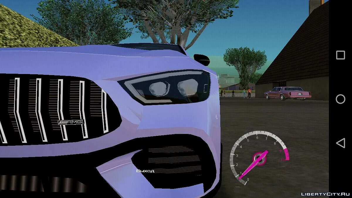 Mercedes-Benz AMG GT 63S Low-Poly / GTA San Andreas (iOS, Android)