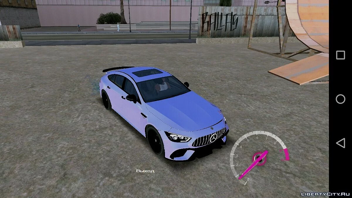 Mercedes-Benz AMG GT 63S Low-Poly / GTA San Andreas (iOS, Android)