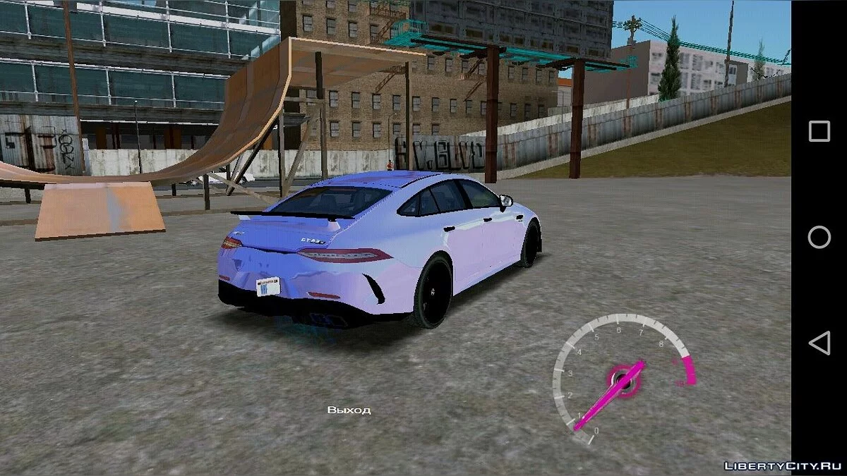 Mercedes-Benz AMG GT 63S Low-Poly / GTA San Andreas (iOS, Android)
