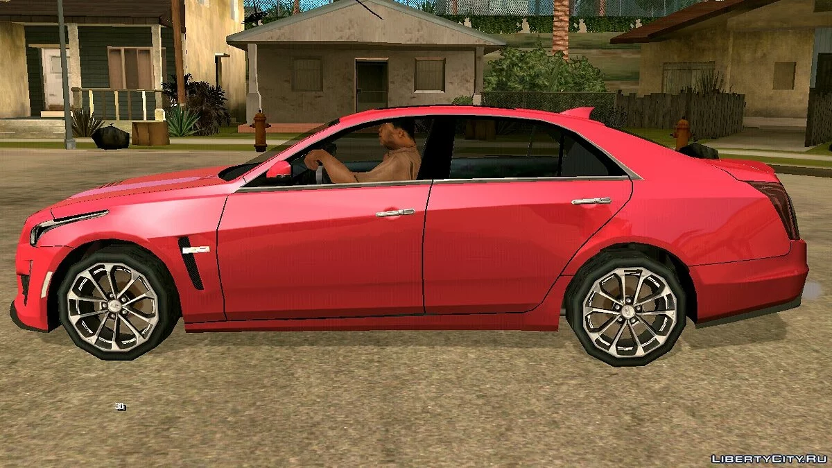 2018 Cadillac CTS-V Lowpoly / GTA San Andreas (iOS, Android)