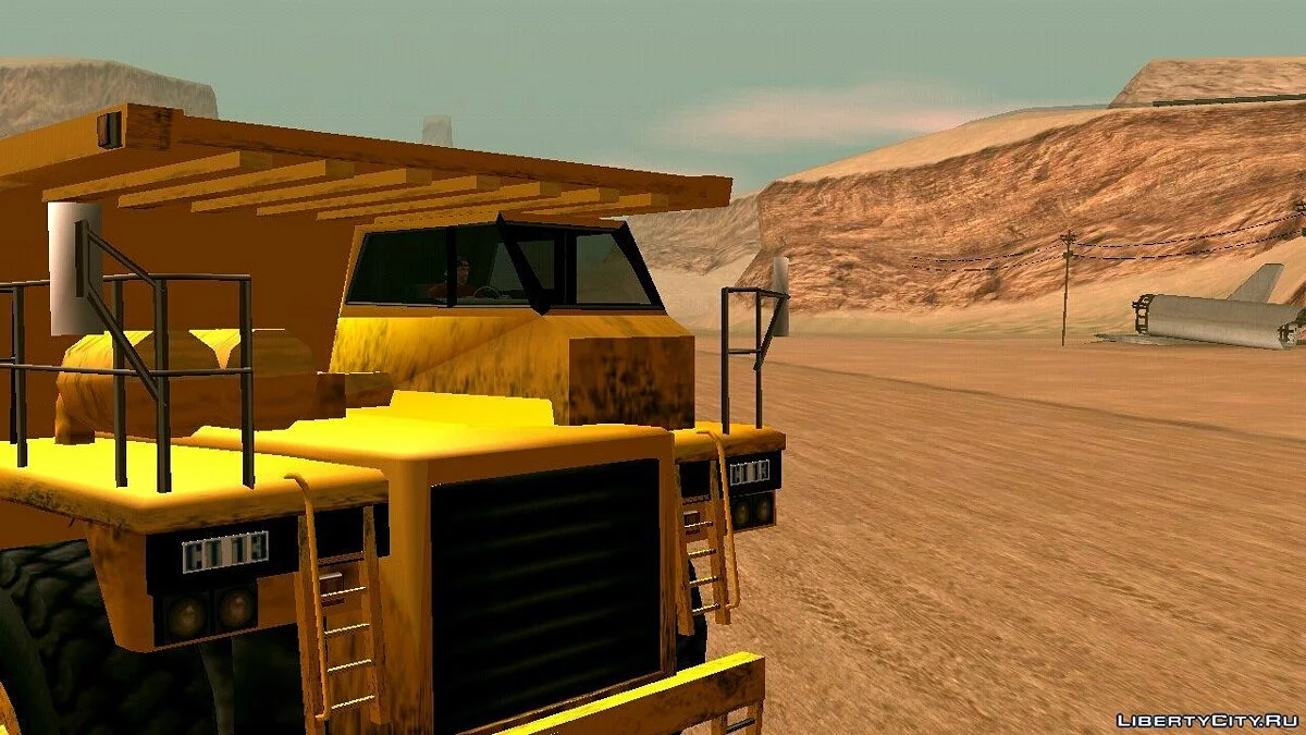 БелАЗ в стиле SA (только DFF) / GTA San Andreas (iOS, Android)
