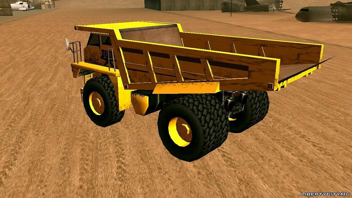 БелАЗ в стиле SA (только DFF) / GTA San Andreas (iOS, Android)