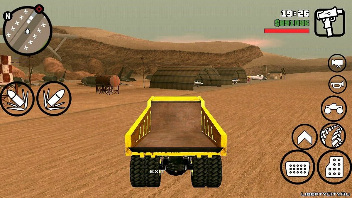 БелАЗ в стиле SA (только DFF) / GTA San Andreas (iOS, Android)