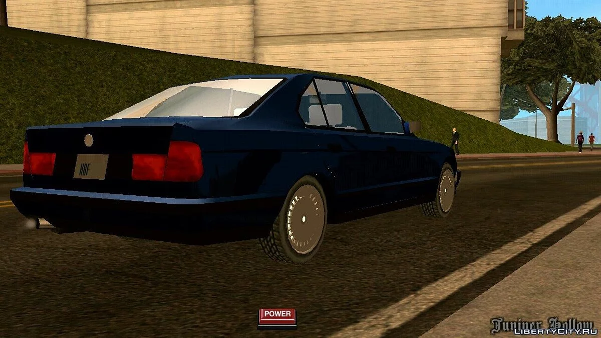 BMW 5 E34 в стиле SA (только DFF) / GTA San Andreas (iOS, Android)