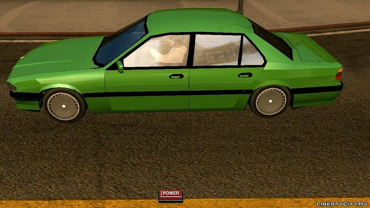 BMW 7 E38 в стиле SA (только DFF) / GTA San Andreas (iOS, Android)
