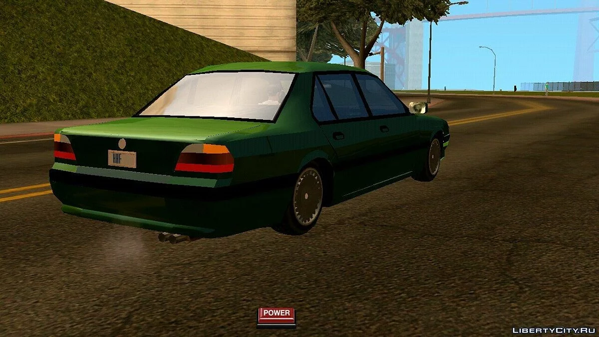 BMW 7 E38 в стиле SA (только DFF) / GTA San Andreas (iOS, Android)