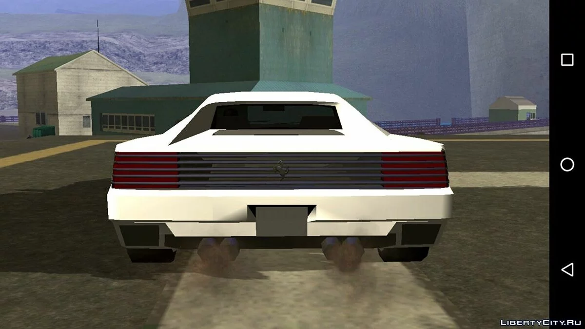 Ferrari Testarossa (SA стиль, только DFF) / GTA San Andreas (iOS, Android)